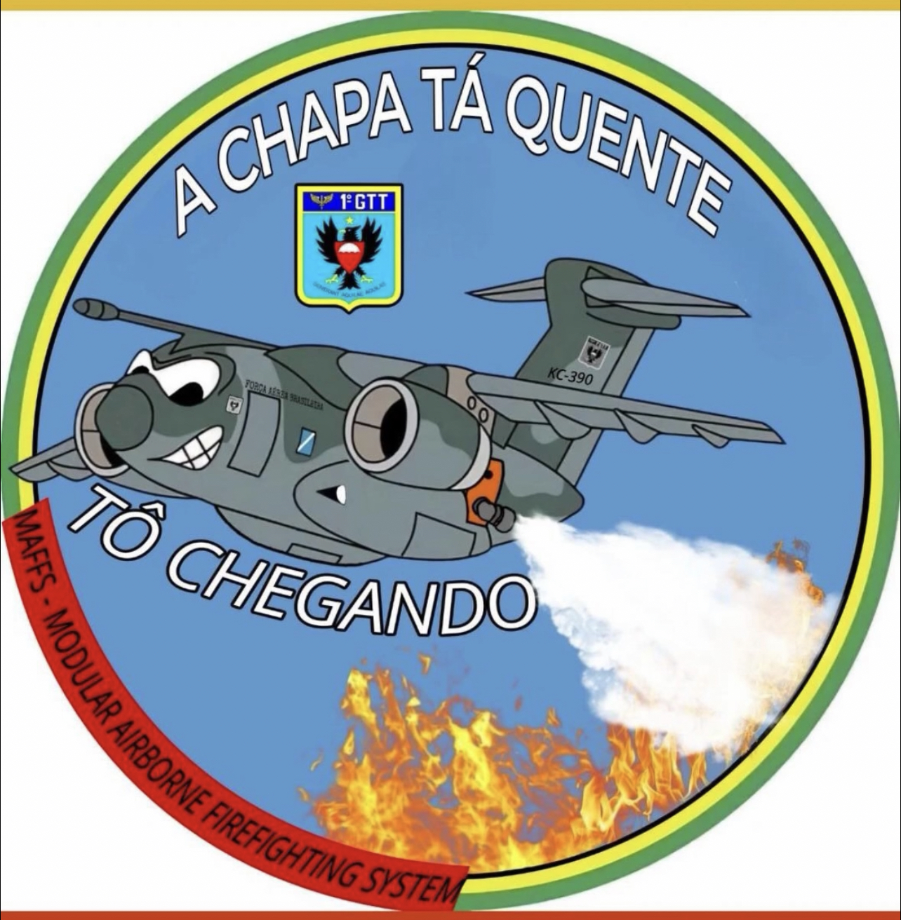 Embraer KC-390 MAFFS Tackles Firefighting Missions in Brazil